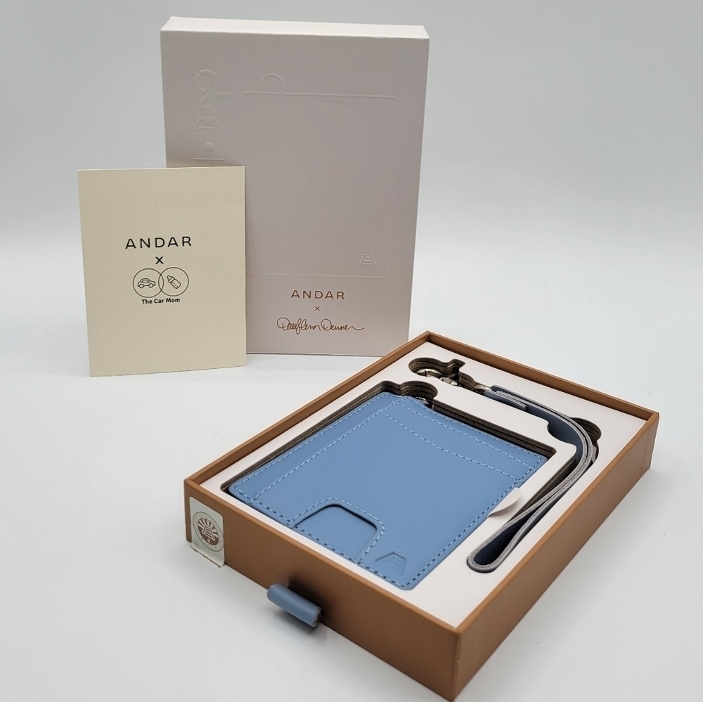 Andar The Denner Wallet Car Mom Blue